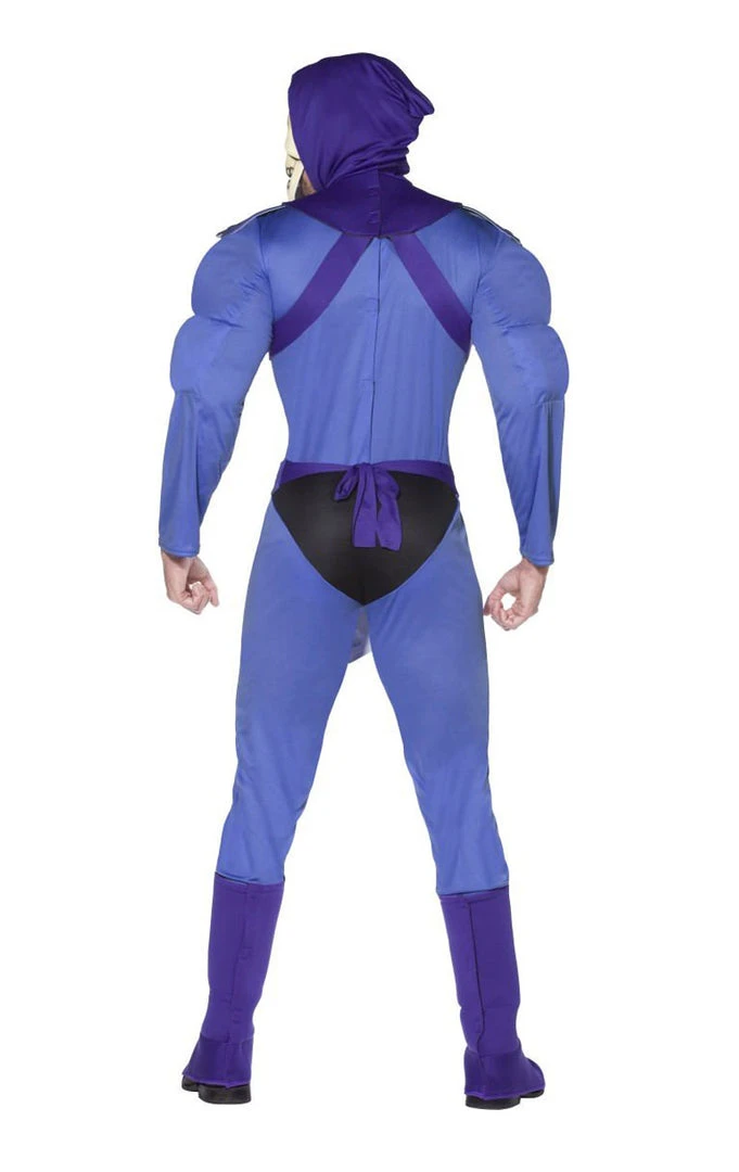 Smiffys All Mens Costumes Adult 80s Skeletor Costume