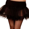 Leg Avenue Black Teardrop Petticoat Burlesque