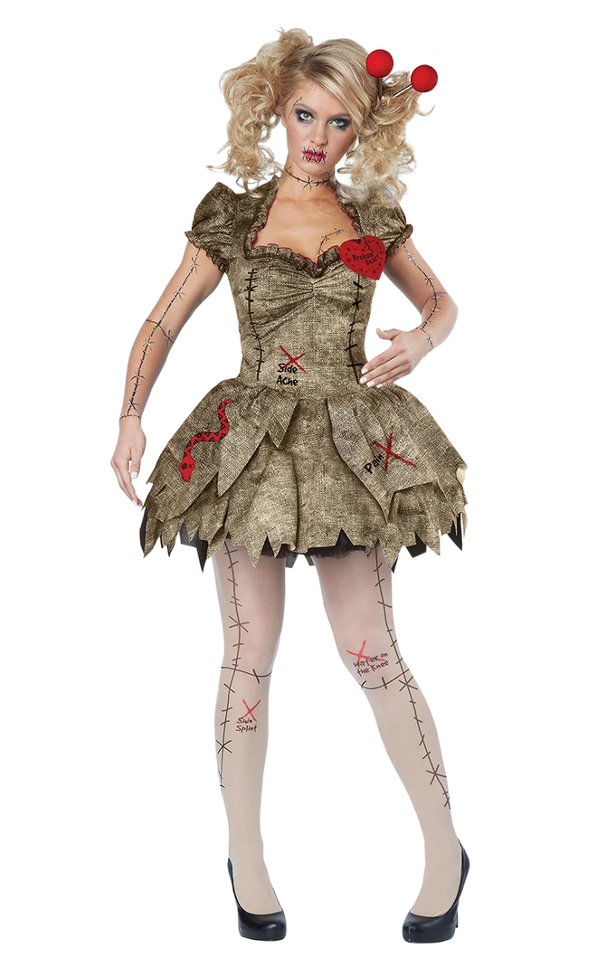California Costumes Voodoo Rag Doll Revenge Costume