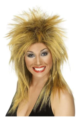Smiffys Tina Wig GINGER & BLACK All Womens Costumes