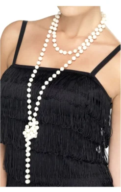 Bristol Novelty Long Pearl Necklace