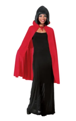 Rubies All Themes RED 45'' Fabric Cape (Unisex)