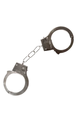 Smiffys Hen Party Metal Handcuffs