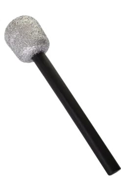 Smiffys 1970s Glitter Microphone