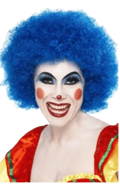 Bristol Novelty Economy Clown Wig In BLUE