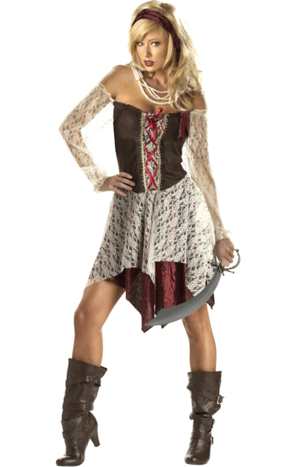 California Costumes All Womens Costumes South Seas Siren Pirate Costume