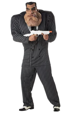 California Costumes Adult Massive Mobster Gangster Costume