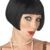 California Costumes All Womens Costumes 1920s Flapper Black Wig