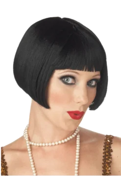 California Costumes All Womens Costumes 1920s Flapper Black Wig