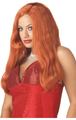 California Costumes Silver Screen Sinsation Wig - RED