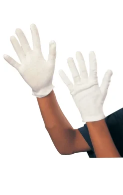 Rubies Halloween Kids White Gloves