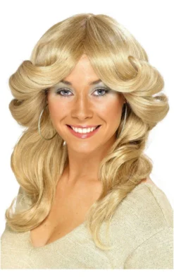 Smiffys All Womens Costumes Flick Blonde Wig