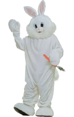 Bristol Novelty Deluxe Plush Bunny Rabbit Mascot Costume Adults