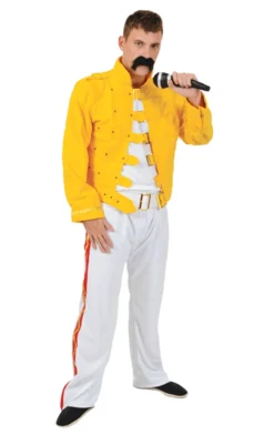 Orion Costumes Adult Yellow Rock Star Costume