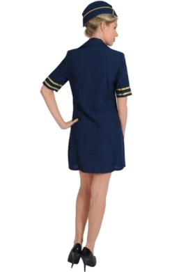 Orion Costumes Adult Sexy Blue Air Hostess Costume