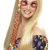 Smiffys All Womens Costumes Hippie Blonde Wig