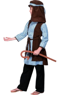 Smiffys Child Shepherd Nativity Costume With Staff
