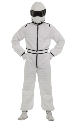 Orion Costumes White Race Suit And Helmet All Mens Costumes