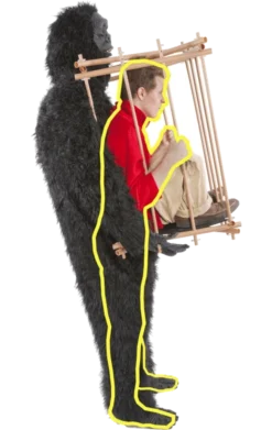 HouseHaunters Gorilla & Cage Costume