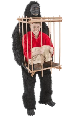 HouseHaunters Gorilla & Cage Costume