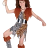 Bristol Novelty Kids Child Cavegirl And Wig Costume