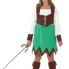Bristol Novelty Child Robin Hood Girl Costume