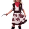 Bristol Novelty All Girls Costumes Child Cowgirl Costume With Hat