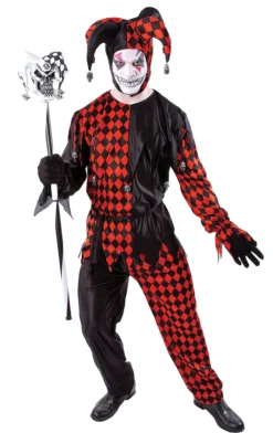 Orion Costumes Evil Jester Halloween Costume