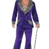 Orion Costumes All Mens Costumes Adult Purple Pimp Costume & Hat