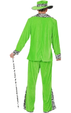 Orion Costumes All Mens Costumes Adult Green Pimp Costume