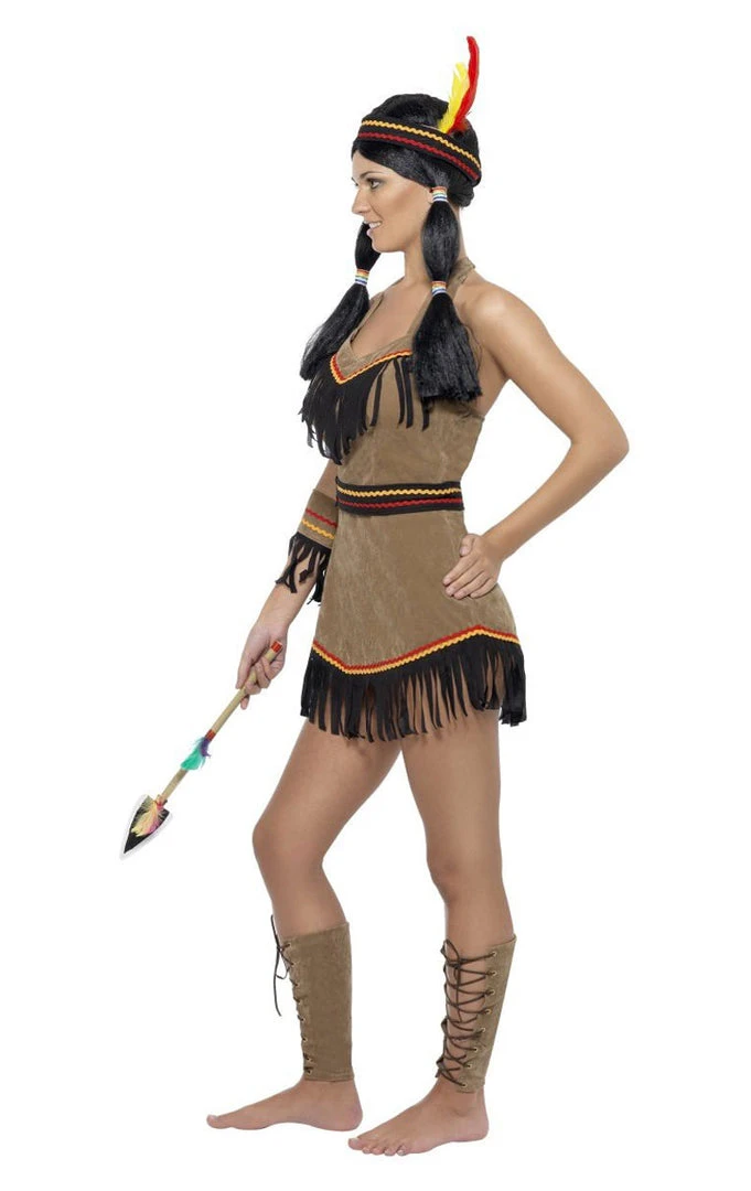 Smiffys All Womens Costumes Adult Indian Woman Costume