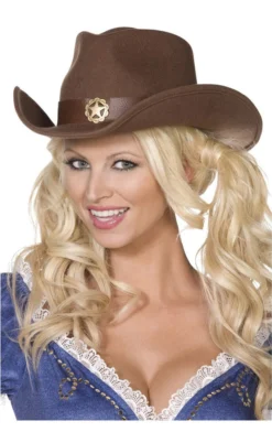 Smiffys Adult Wild West Cowgirl Hat All Womens Costumes