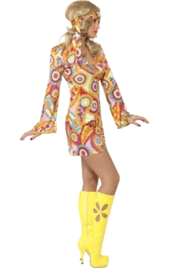 Smiffys Adult 60s Hippie Costume