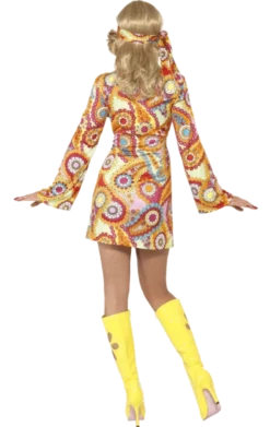 Smiffys Adult 60s Hippie Costume