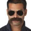 California Costumes The Man Brown Moustache Accessory