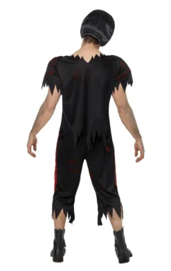 Smiffys All Mens Costumes High School Zombie Footballer Costume