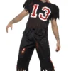 Smiffys All Mens Costumes High School Zombie Footballer Costume