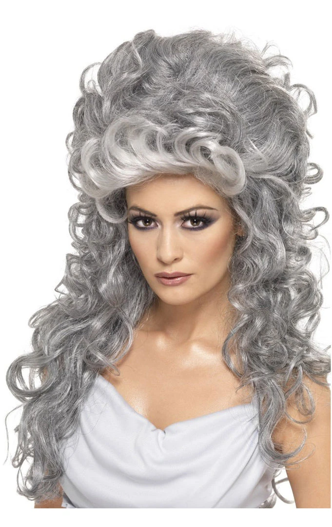 Smiffys Medea Witch Beehive Grey Wig All Womens Costumes