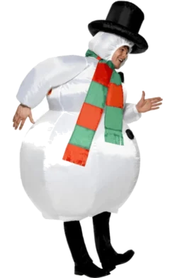 Smiffys All Mens Costumes Adult Inflatable Snowman Costume