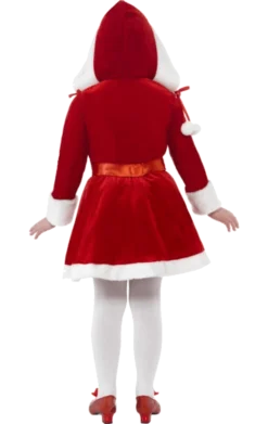 Smiffys Child Little Miss Santa Costume Kids