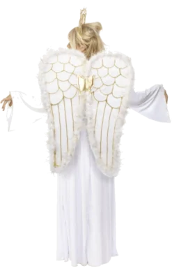 Smiffys Adult Angel Costume With Wings All Womens Costumes