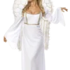 Smiffys Adult Angel Costume With Wings All Womens Costumes