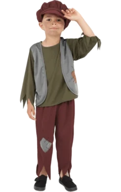 Smiffys Child Poor Victorian Boy Costume