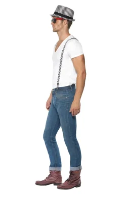 Smiffys 80s Ska Two Tone Instant Kit All Mens Costumes