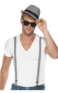 Smiffys 80s Ska Two Tone Instant Kit All Mens Costumes