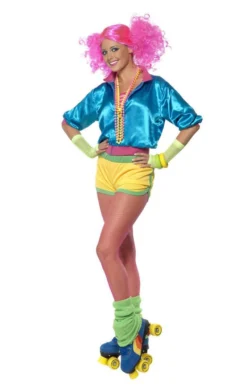 Smiffys All Womens Costumes 80s Skater Girl Costume