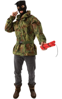 Orion Adults Adult Army Soldier Military Fancy Dress Costume