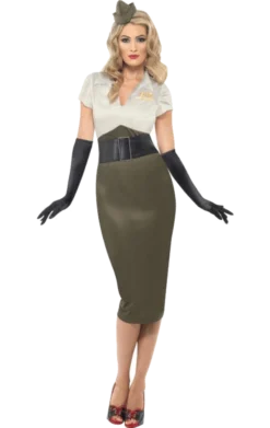 Smiffys 1940s Army Girl Costume