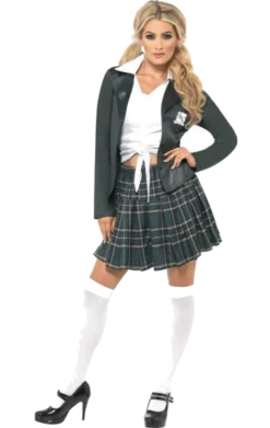 Smiffys All Womens Costumes Schoolgirl Costume