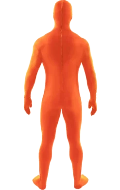 Orion Costumes All Mens Costumes Second Skin Suit ORANGE